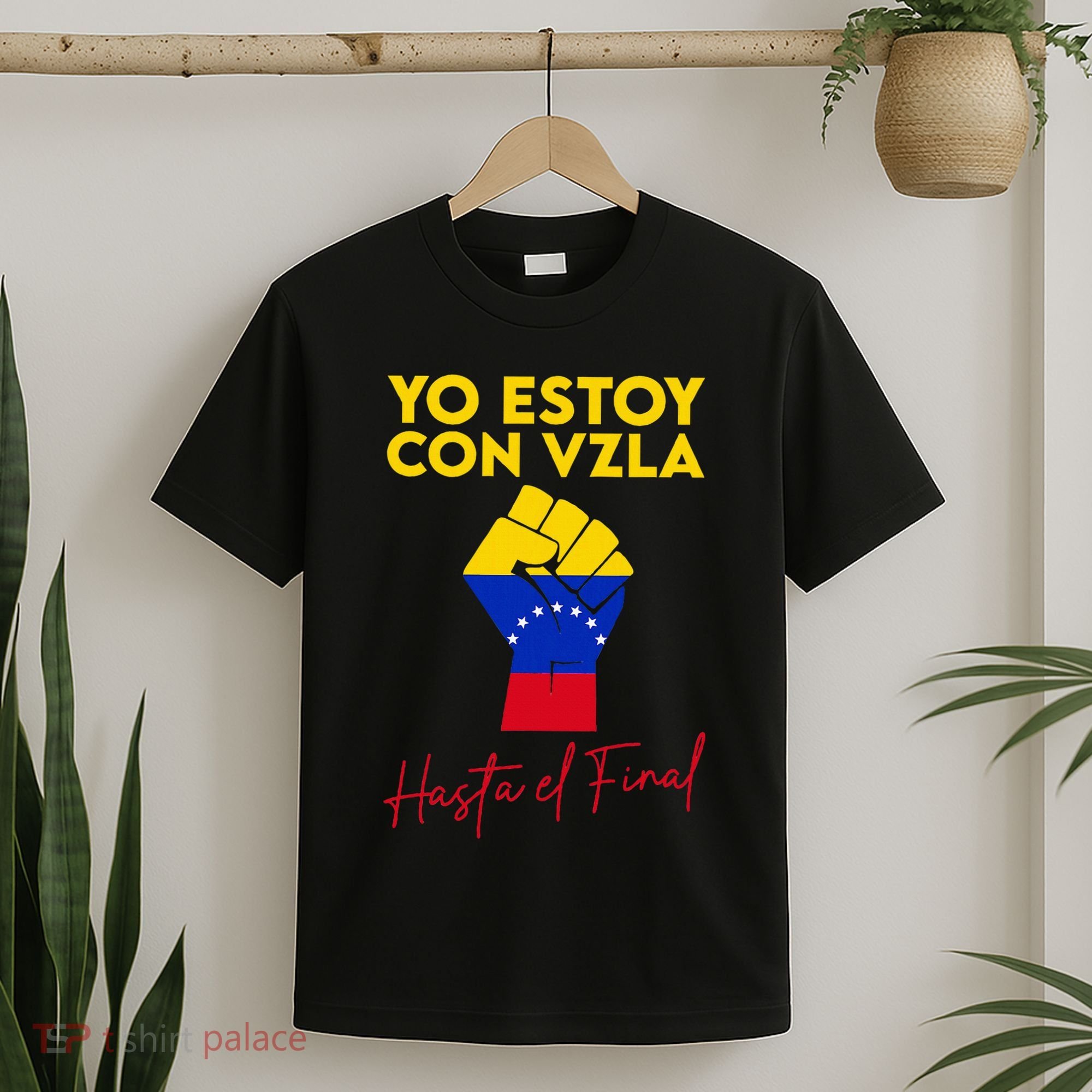 Yo Estoy Con Venezuela Hasta El Final Venezuela Libre Fist T-Shirt