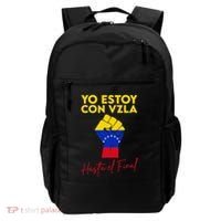 Yo Estoy Con Venezuela Hasta El Final Venezuela Libre Fist Backpack thumb 0