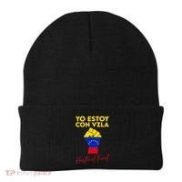 Yo Estoy Con Venezuela Hasta El Final Venezuela Libre Fist Beanie thumb 0