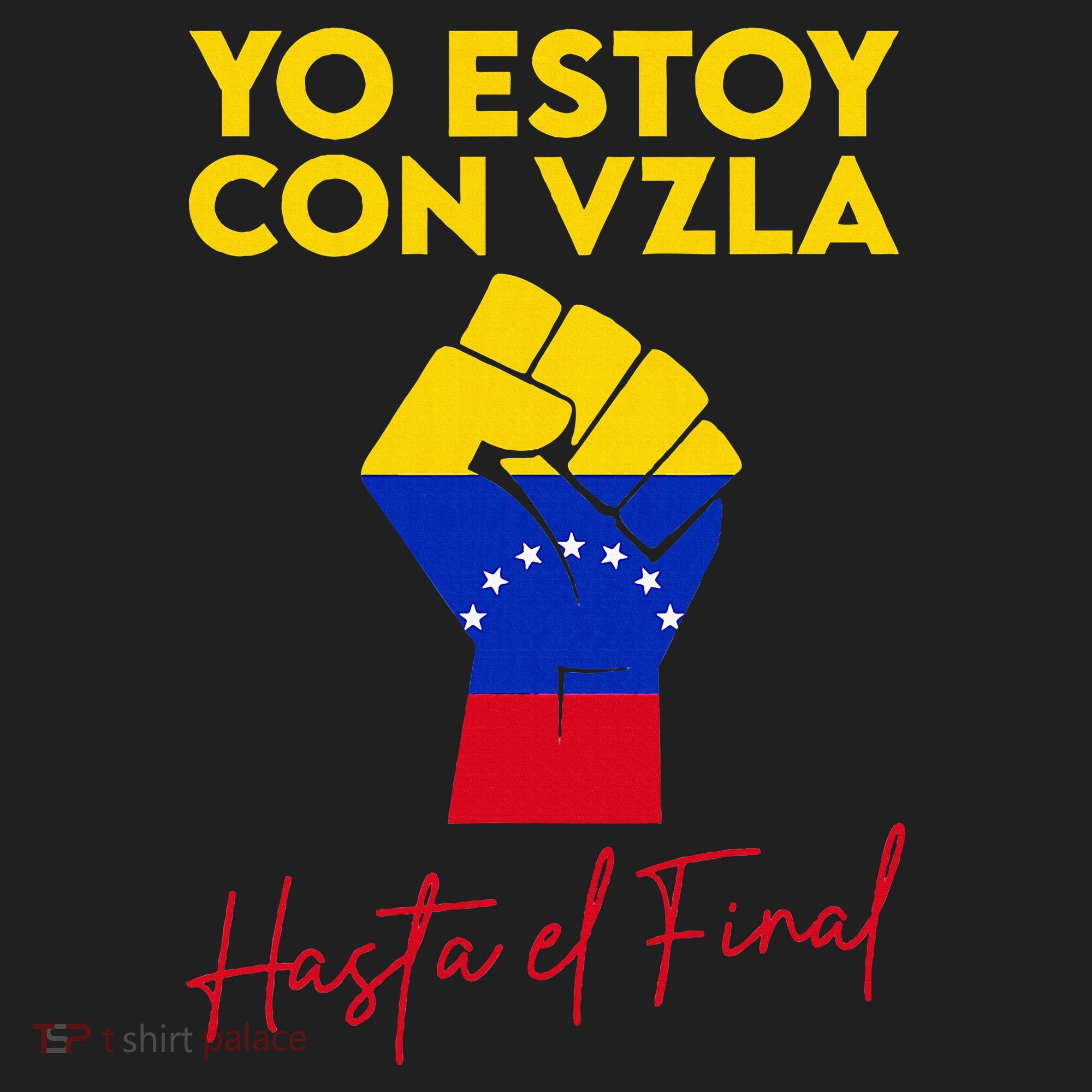 Yo Estoy Con Venezuela Hasta El Final Venezuela Libre Fist Beanie