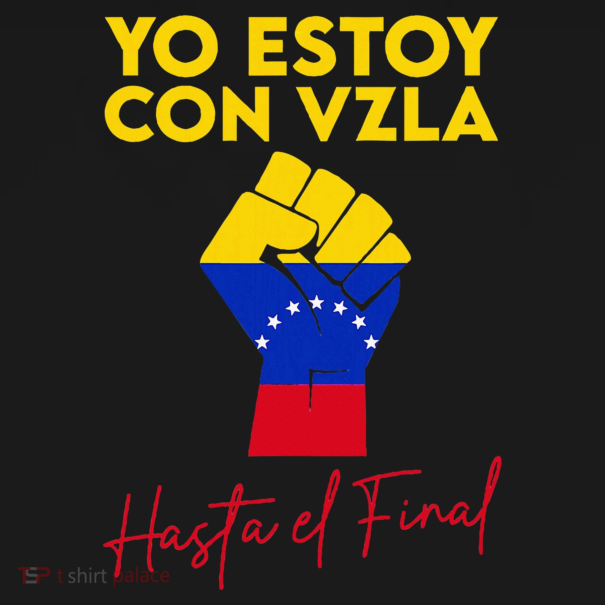 Yo Estoy Con Venezuela Hasta El Final Venezuela Libre Fist Women's Hoodie