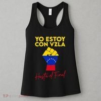 Yo Estoy Con Venezuela Hasta El Final Venezuela Libre Fist Women's Tank Top thumb 3