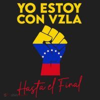 Yo Estoy Con Venezuela Hasta El Final Venezuela Libre Fist Golf Towel thumb 3