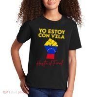 Yo Estoy Con Venezuela Hasta El Final Venezuela Libre Fist Kids T-Shirt thumb 2