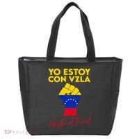 Yo Estoy Con Venezuela Hasta El Final Venezuela Libre Fist Tote Bag thumb 0
