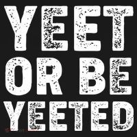 Yeet Or Be Yeeted Apron thumb 3