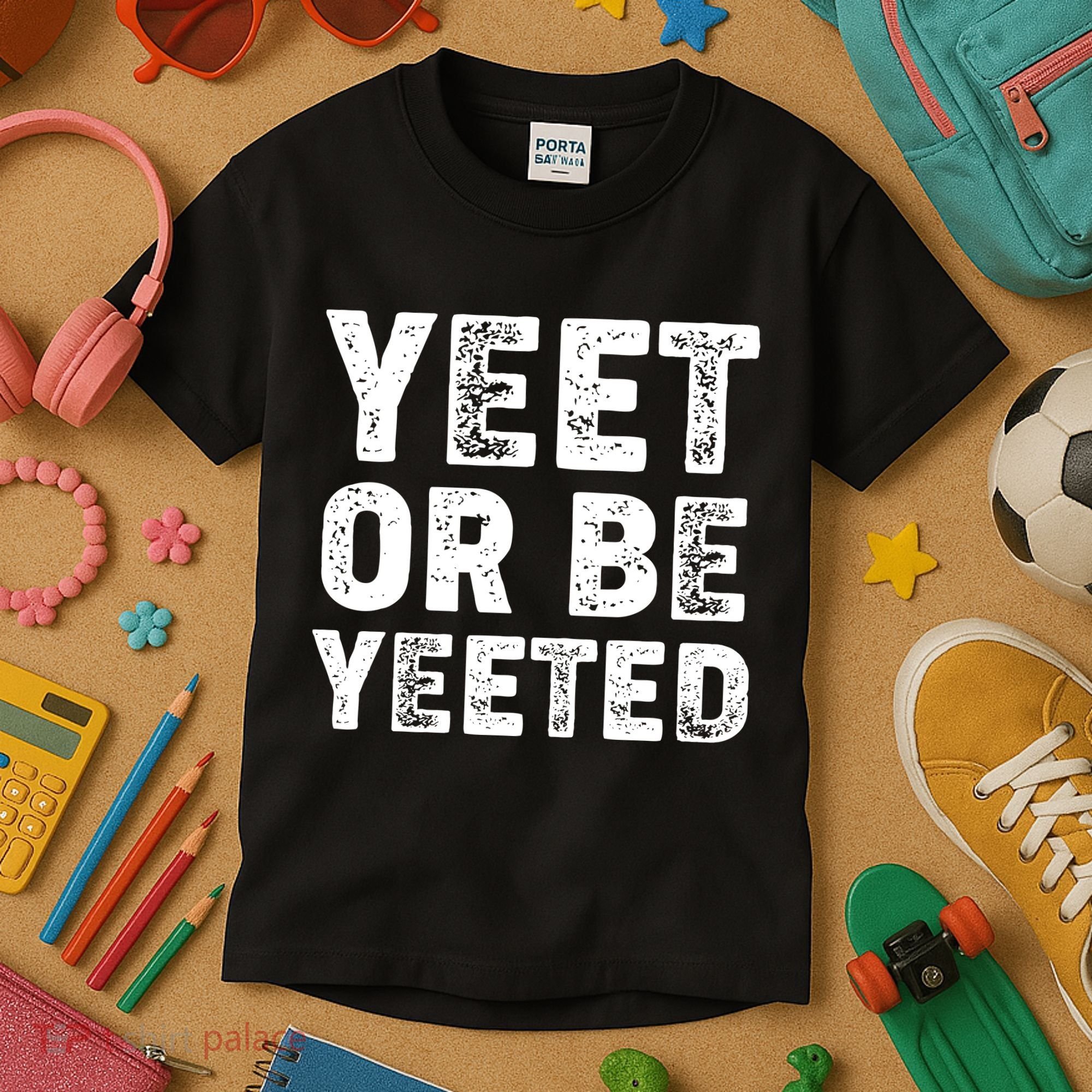 Yeet Or Be Yeeted Kids T-Shirt