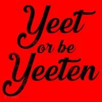 Yeet Or Be Yeeten Santa Hat thumb 1