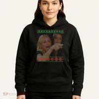 Yelling At Cat Meme Funny Ugly Christmas Hoodie thumb 5