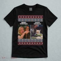 Yelling Cat Meme Christmas Sweater Funny T-Shirt thumb 5