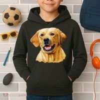 Yellow Lab Kids Hoodie thumb 2