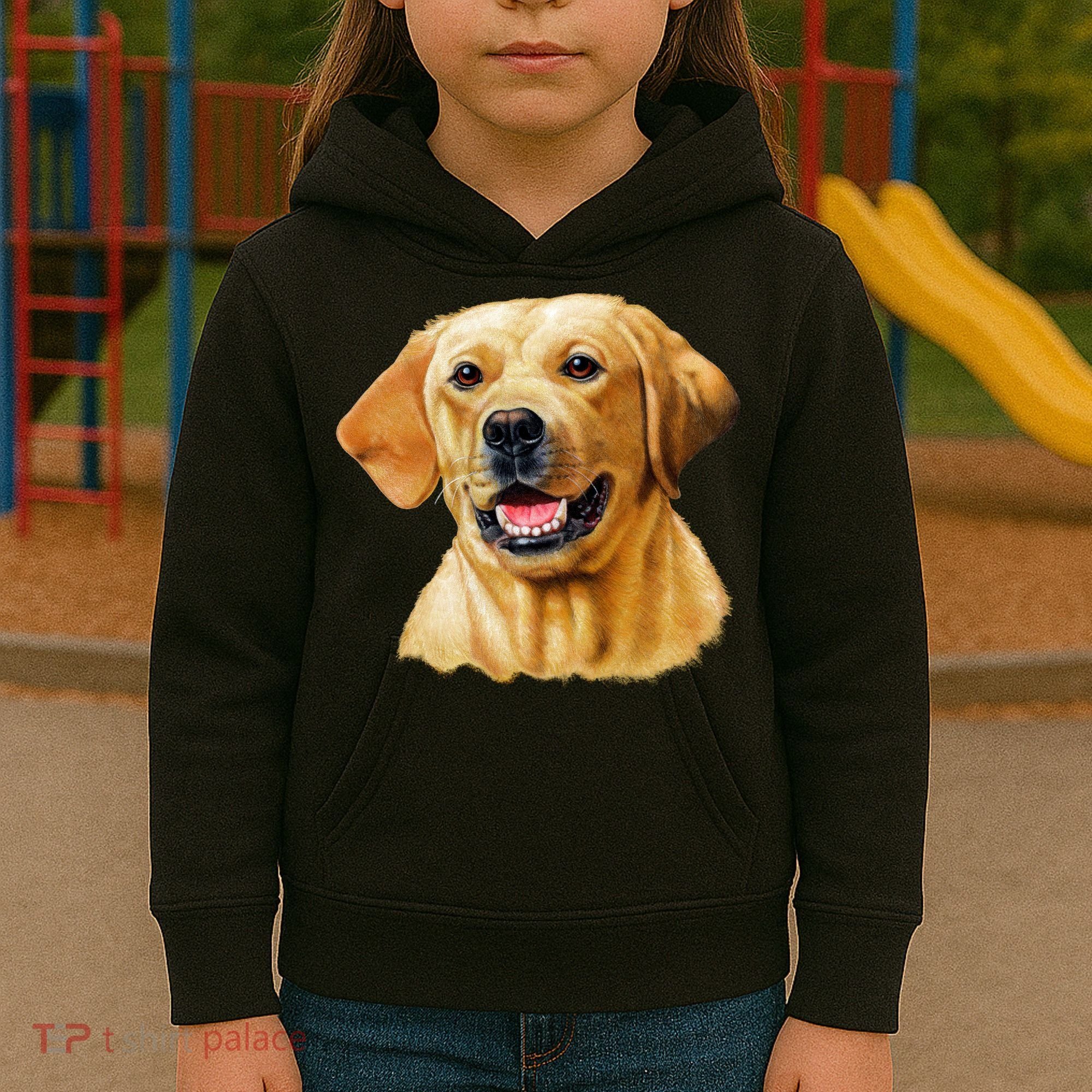 Yellow Lab Kids Hoodie