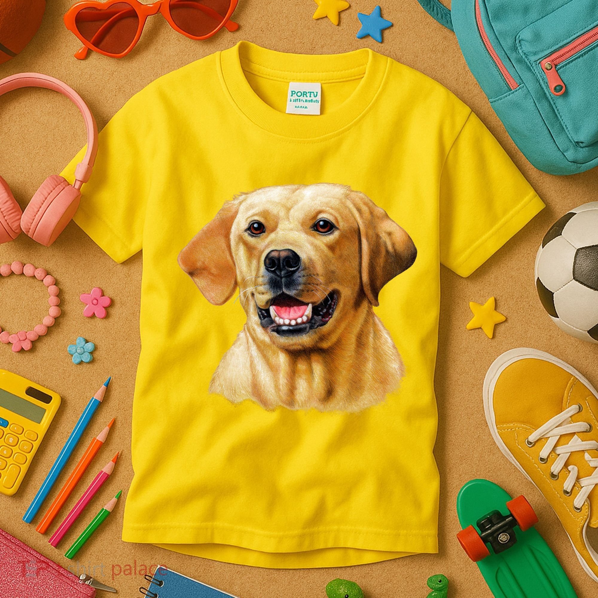Yellow Lab Kids T-Shirt