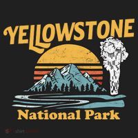 Yellow Stone Park Retro Women's Sweatshirt thumb 2