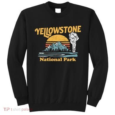 Yellow Stone Park Retro Sweatshirt