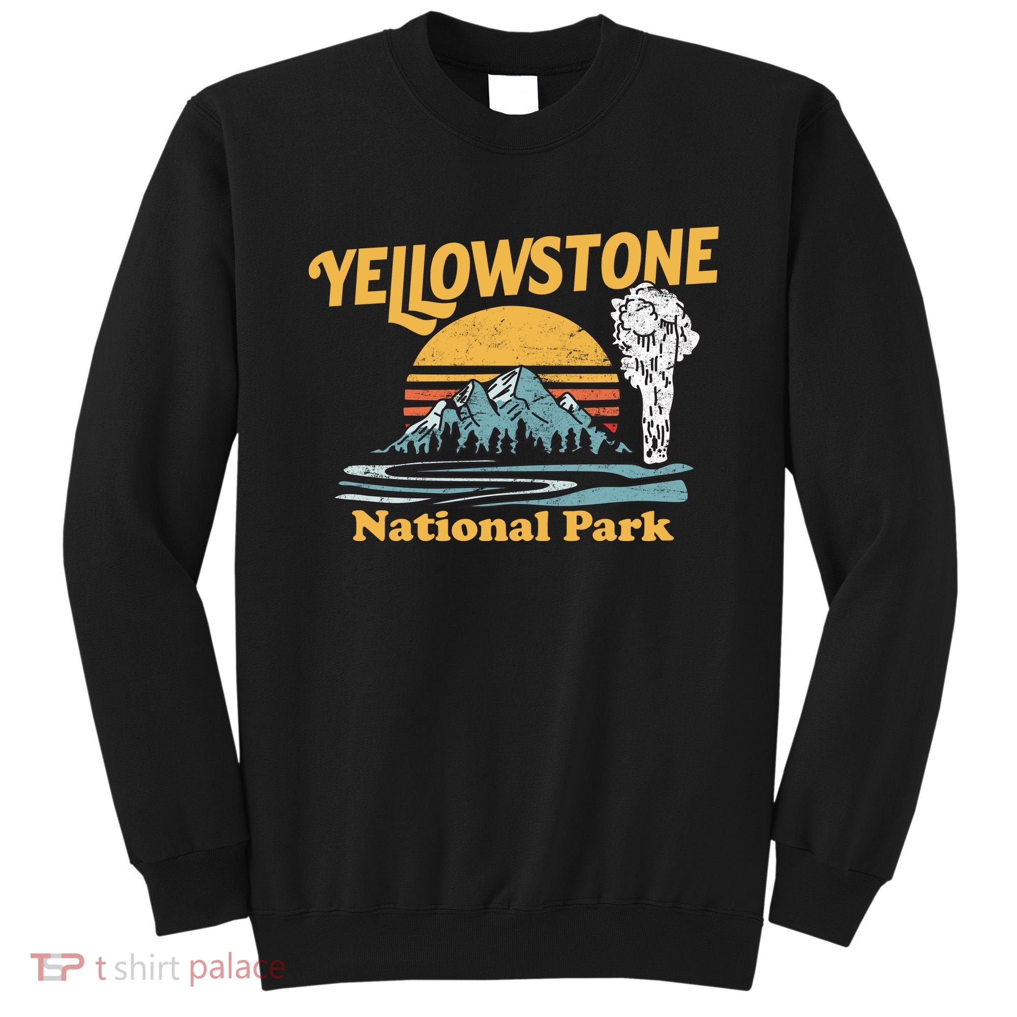 Yellow Stone Park Retro Sweatshirt