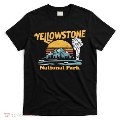 Yellow Stone Park Retro T-Shirt