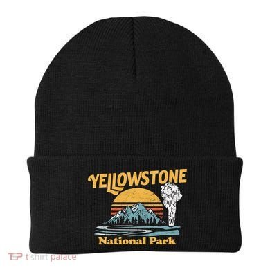 Yellow Stone Park Retro Beanie