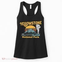Yellow Stone Park Retro Women's Tank Top thumb 0