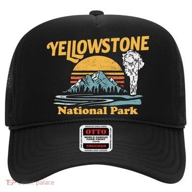 Yellow Stone Park Retro Hat