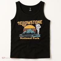Yellow Stone Park Retro Tank Top thumb 2