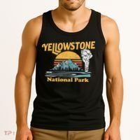 Yellow Stone Park Retro Tank Top thumb 3