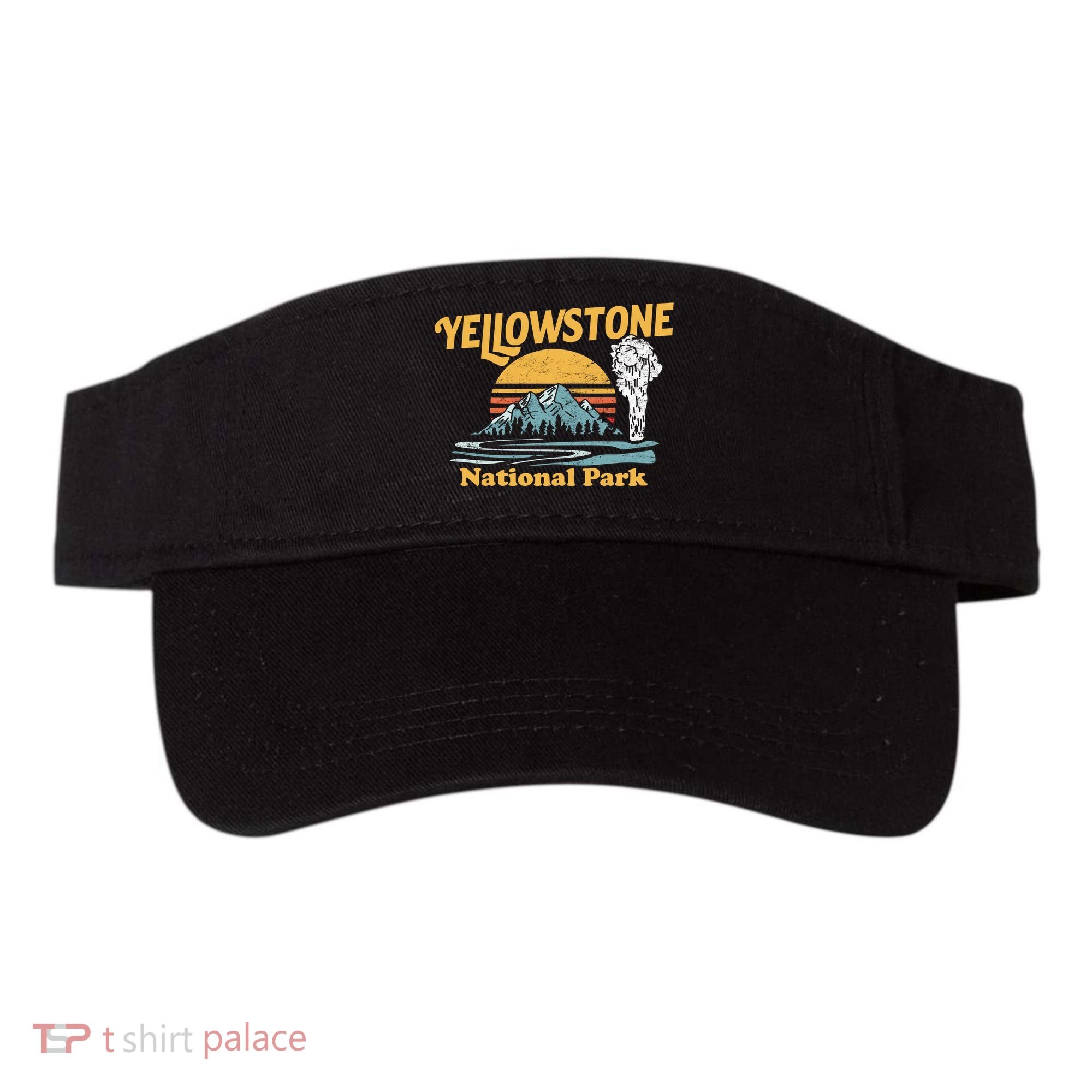Yellow Stone Park Retro Visor