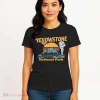 Yellow Stone Park Retro Women's T-Shirt thumb 4