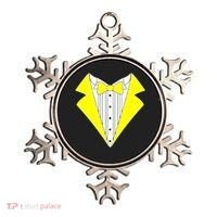 Yellow Tuxedo Tux Wedding Ornament thumb 0