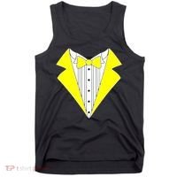 Yellow Tuxedo Tux Wedding Tank Top thumb 0