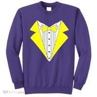 Yellow Tuxedo Tux Wedding Sweatshirt thumb 0