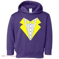 Yellow Tuxedo Tux Wedding Toddler Hoodie thumb 0
