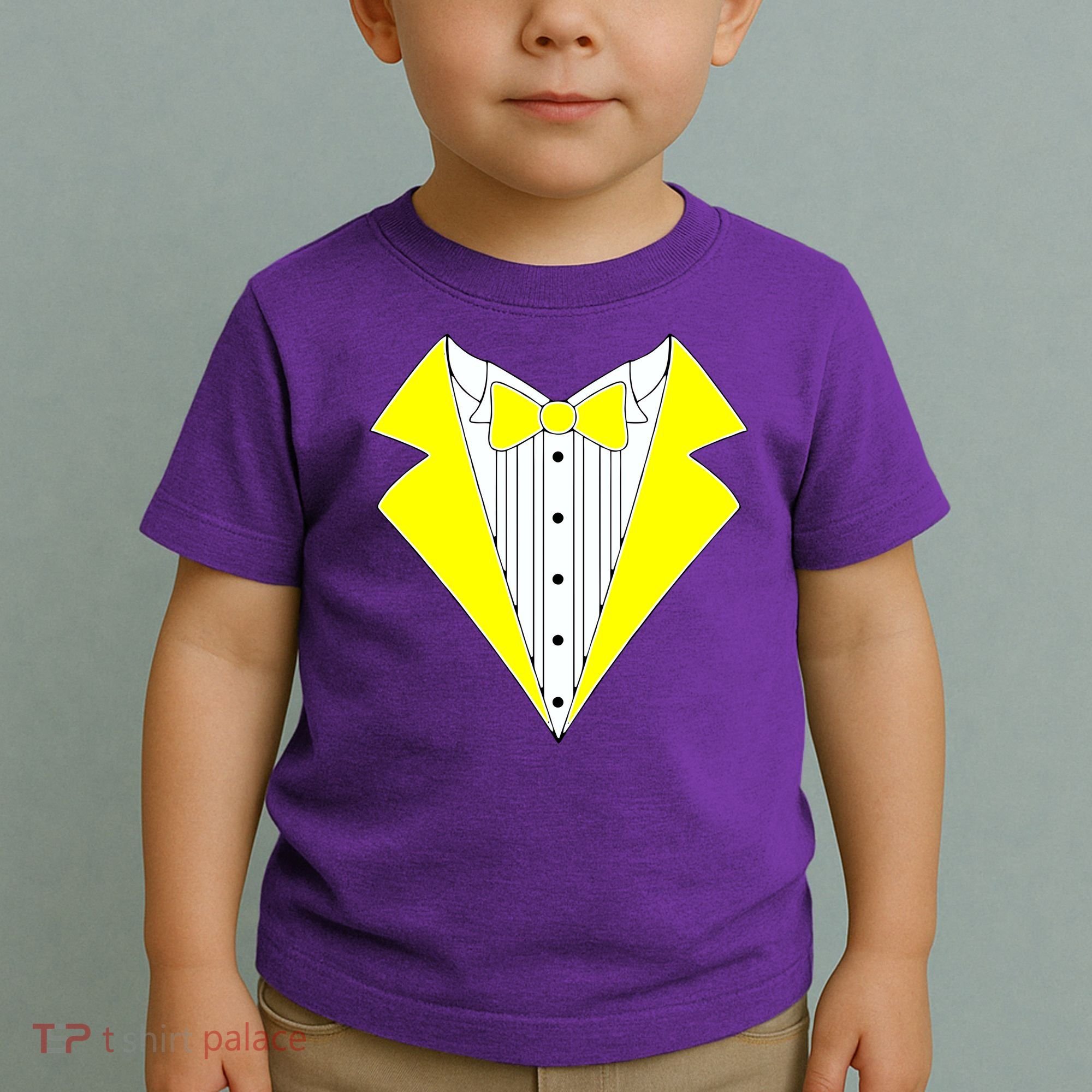 Yellow Tuxedo Tux Wedding Toddler T-Shirt