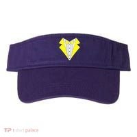 Yellow Tuxedo Tux Wedding Visor thumb 0