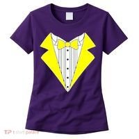 Yellow Tuxedo Tux Wedding Women's T-Shirt thumb 0