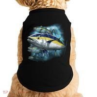 Yellowfin Tuna Swim Doggie Tank thumb 0