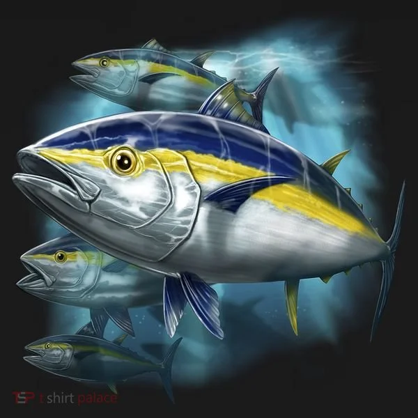 Yellowfin Tuna Swim Doggie Tank