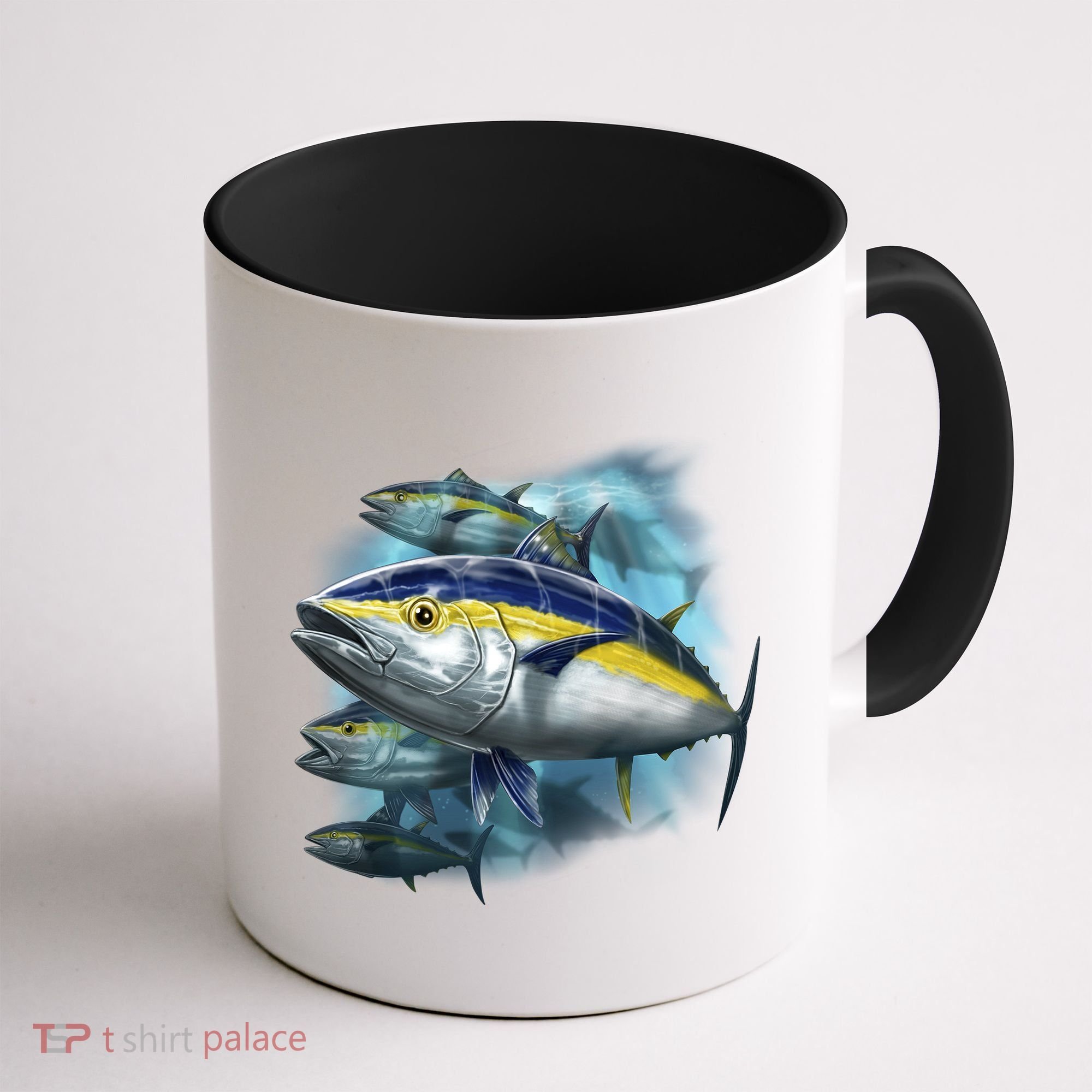 Yellowfin Tuna Swim Coffee Mug