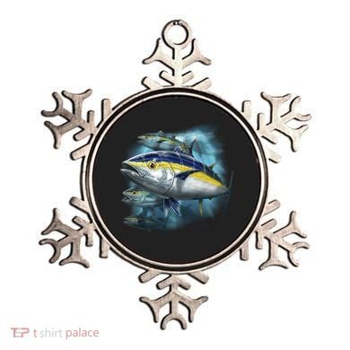 Yellowfin Tuna Swim Ornament