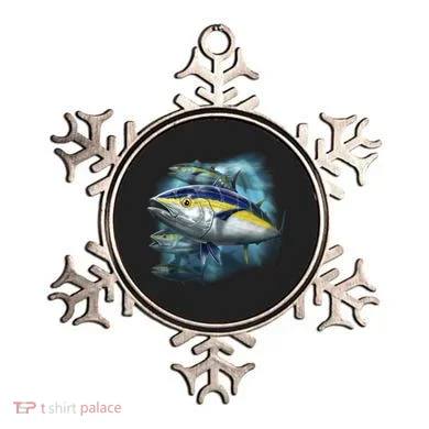 Yellowfin Tuna Swim Ornament