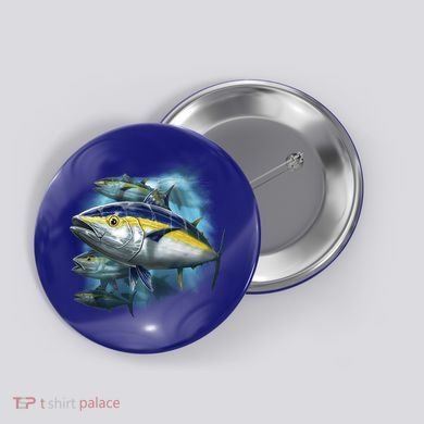 Yellowfin Tuna Swim Button