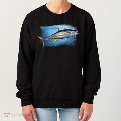 Yellowfin Tuna Swimming Women's Sweatshirt