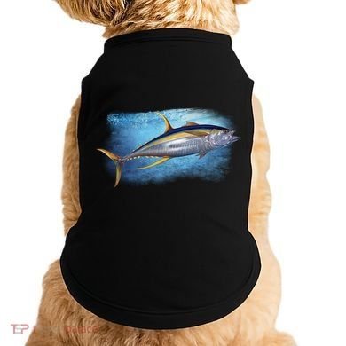 Yellowfin Tuna Swimming Doggie Tank