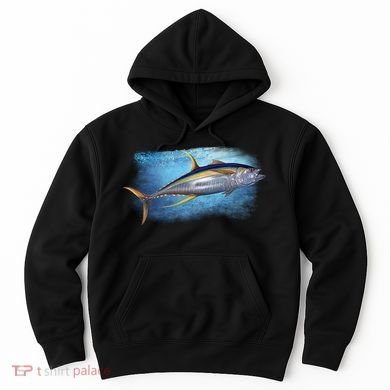 Yellowfin Tuna Swimming Hoodie