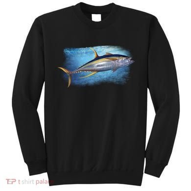 Yellowfin Tuna Swimming Sweatshirt