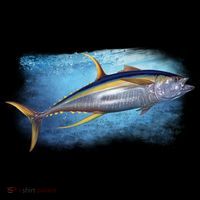 Yellowfin Tuna Swimming Sweatshirt thumb 3