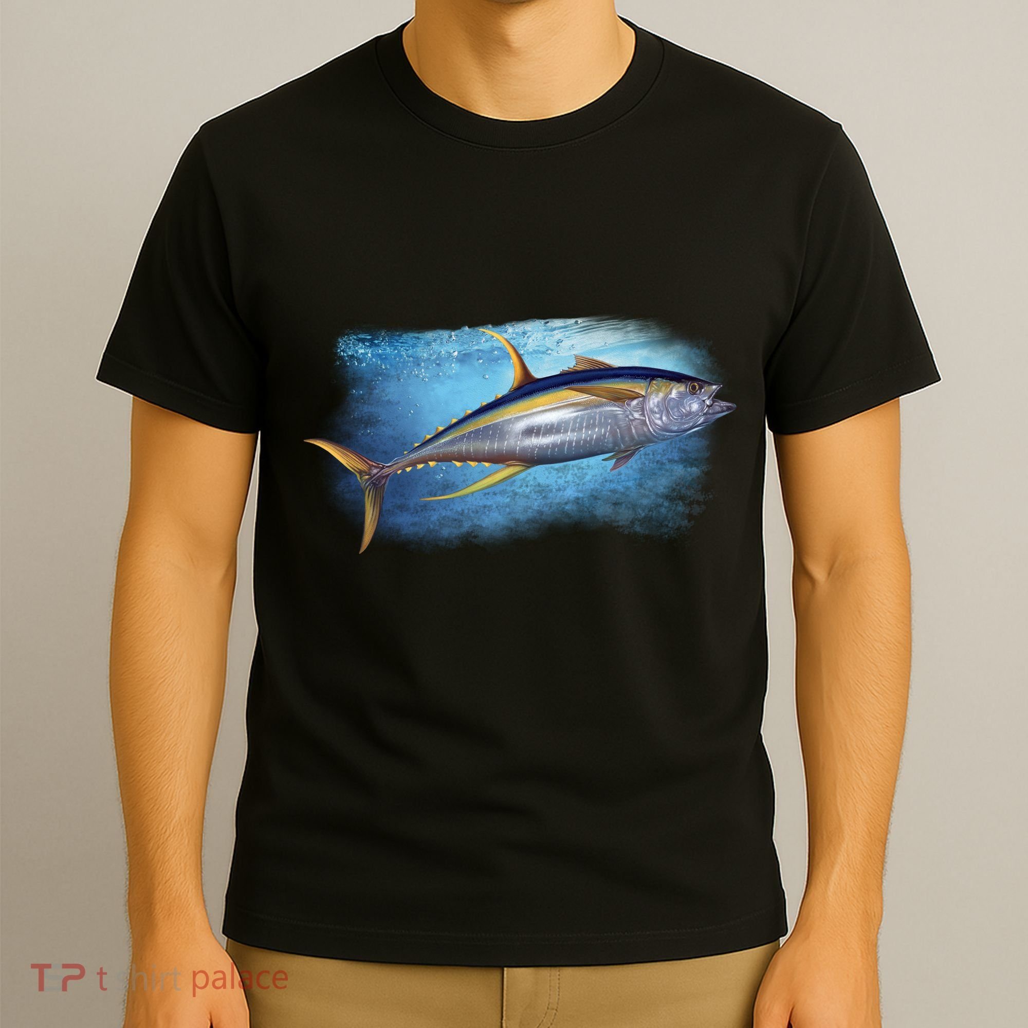 Yellowfin Tuna Swimming T-Shirt