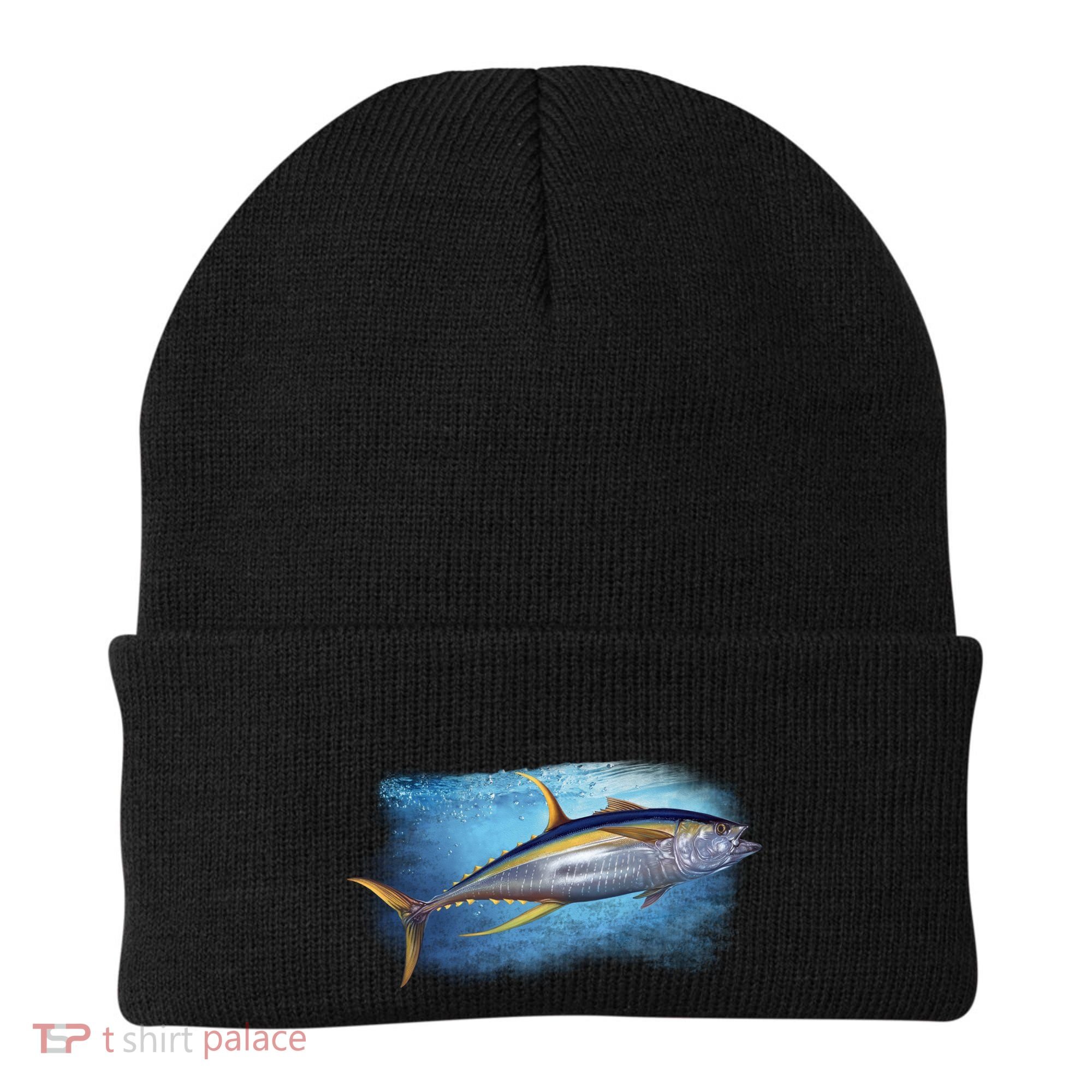 Yellowfin Tuna Swimming Beanie