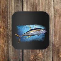 Yellowfin Tuna Swimming Coaster thumb 0
