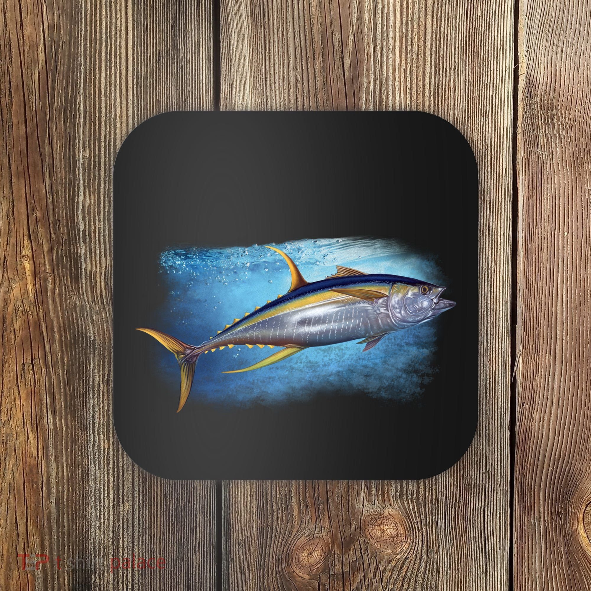 Yellowfin Tuna Swimming Coaster